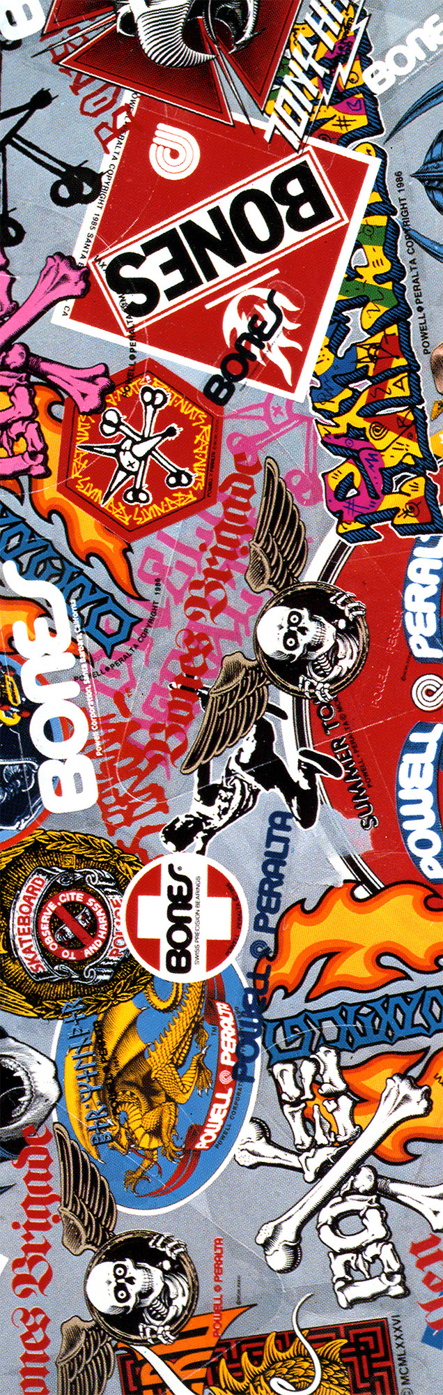 Powell Peralta Collage Grip Tape Sheet - Thumbnail 2