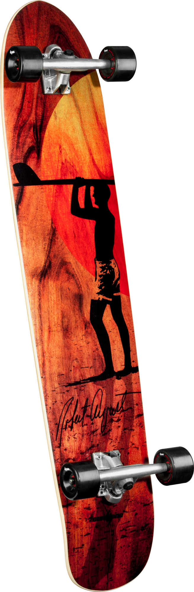ロンスケ　ロバート・オーガスト Surf One Robert August 5 Longboard Complete Skateboard - 9.25 x