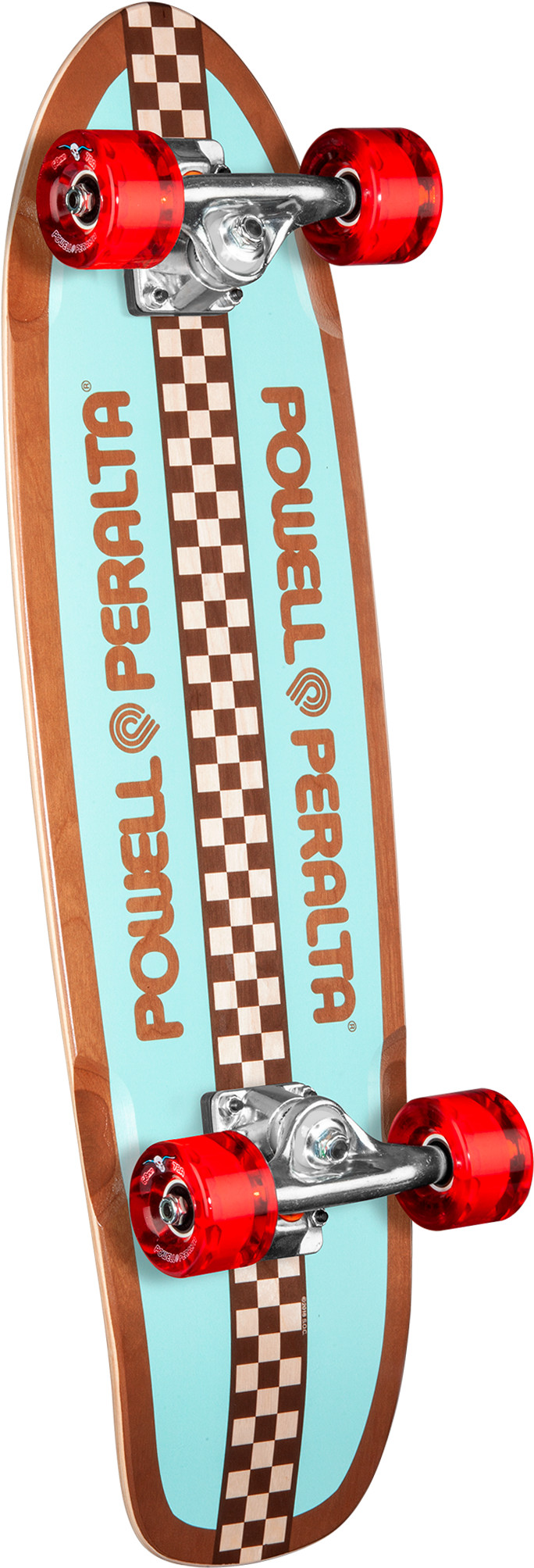 スケートボード POWELL PERALTA Powell Peralta Ripper Birch Complete Skateboard Yellow/Blue - 7 x