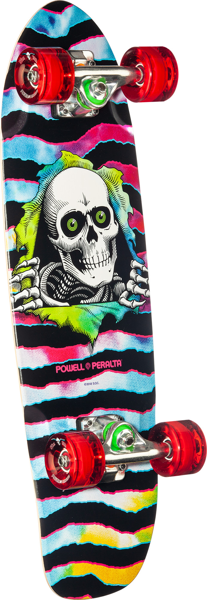 スケートボード POWELL PERALTA Powell Peralta Sidewalk Surfer Retro Checker Birch Cruiser