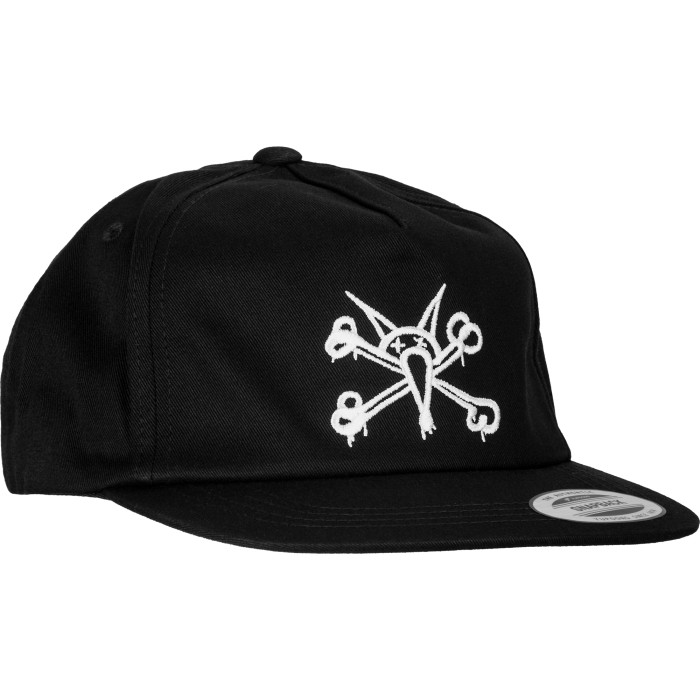 Powell Peralta Vato Rat Snap Back Cap - Black - Skate One