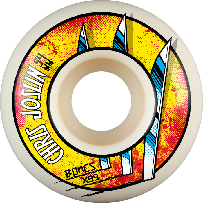 BONES WHEELS X-Formula Skateboard Wheels Joslin Slice of Life 54