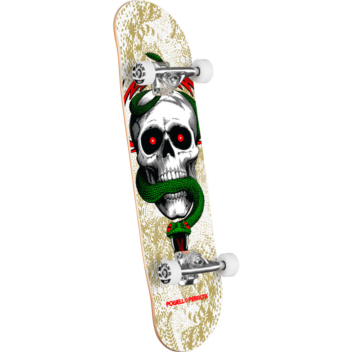 Powell Peralta Skull & Snake Birch Complete Skateboard White