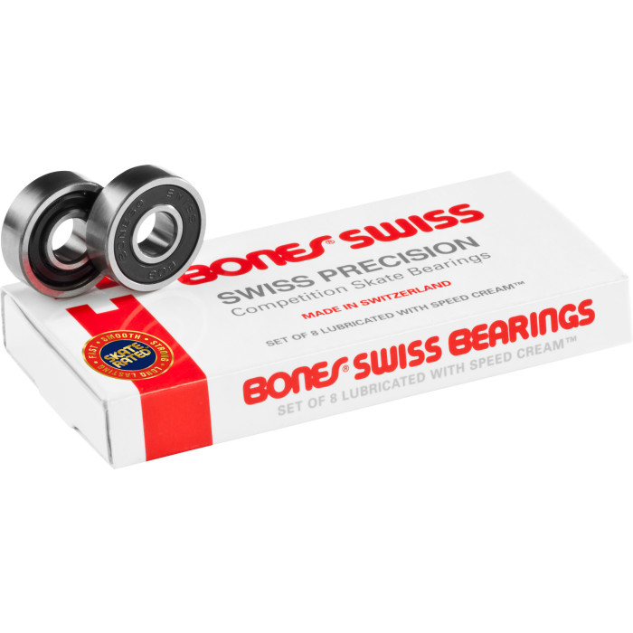Bones® Swiss Skateboard Bearings 8 pack - Skate One