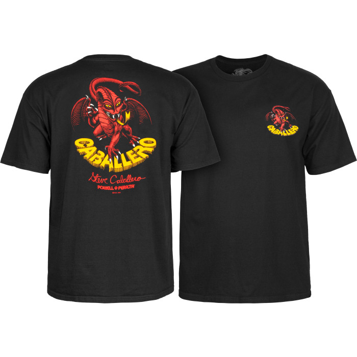 Powell Peralta Steve Caballero Dragon II T-shirt - Black - Skate One