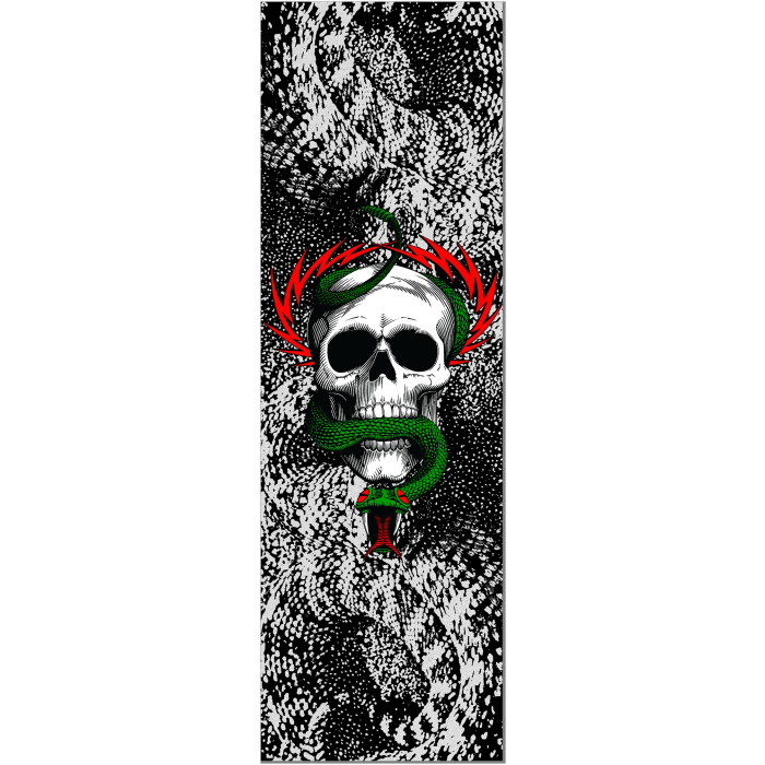 Powell Peralta McGill Skull & Snake CLEAR Grip Tape Sheet - 10.5 x