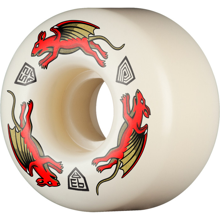 パウエル　Powell Peralta Nano Rats 54mm 93A Powell Peralta Nano Rats 93A - AV4 Asymmetrical Shape - Medium