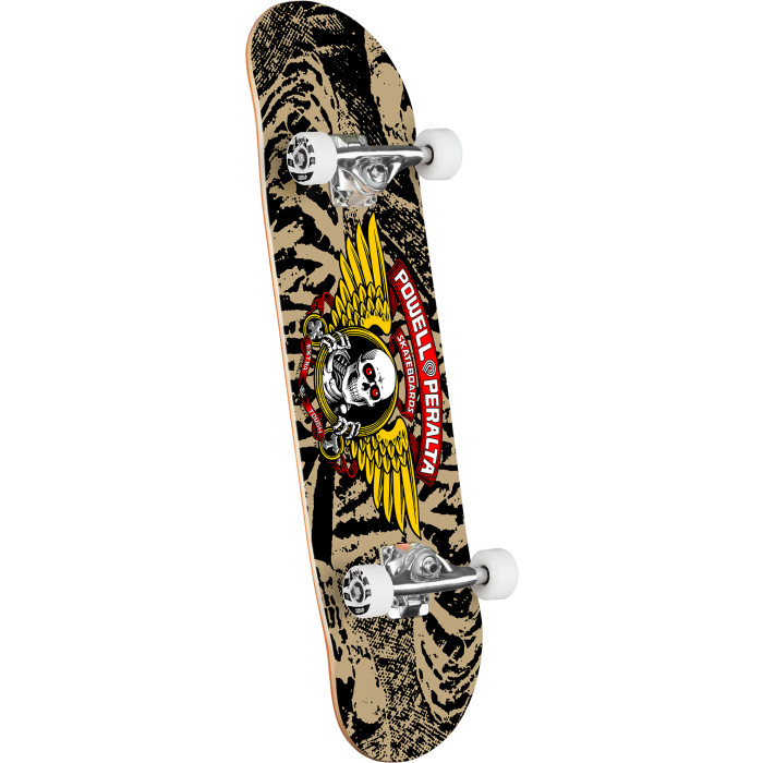 Powell Peralta Winged Ripper Birch Complete Skateboard Khaki/Black
