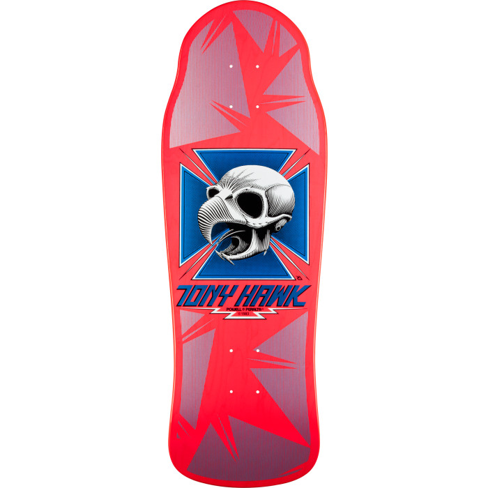 Bones Brigade® Tony Hawk 6th Series Reissue Skateboard Deck Red