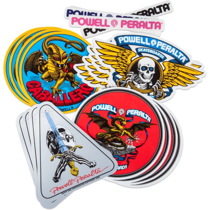 Powell Peralta Assorted Stickers (20 pack) - Skate One