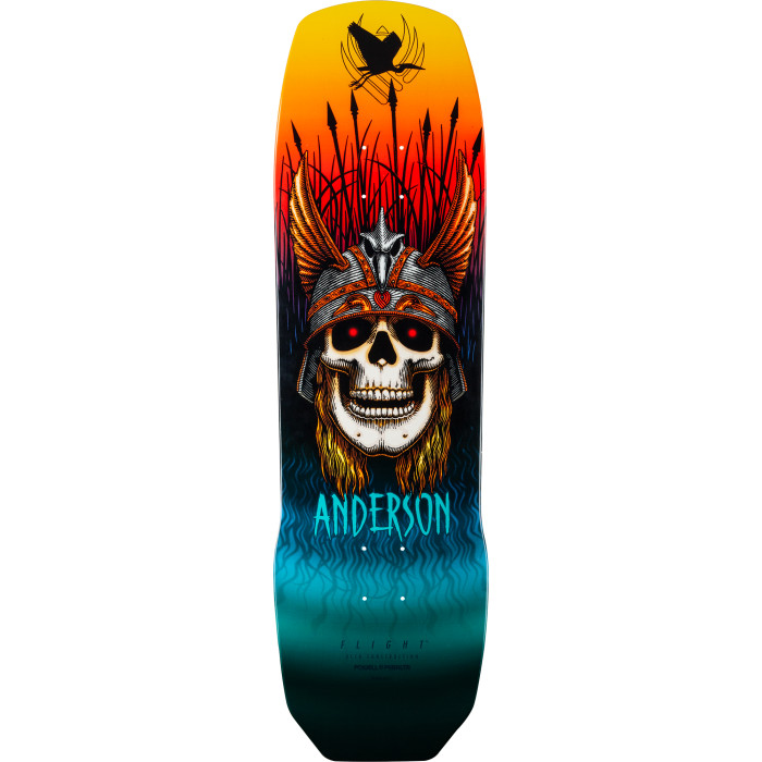 Powell Peralta Pro Andy Anderson Heron FLIGHT® Skateboard Deck