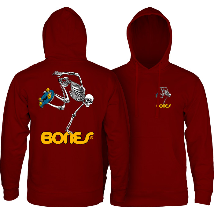 2004年製　POWELL PERALTA ボーンスウェット Powell Peralta Skateboard Skeleton Hooded Sweatshirt Mid Weight