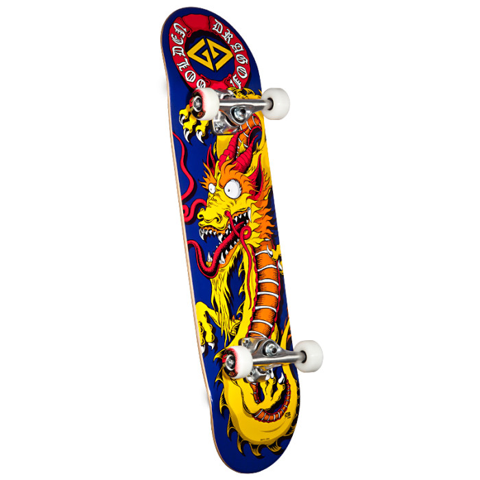 Powell Golden Dragon Cab Art Regular Complete Skateboard - 8 x