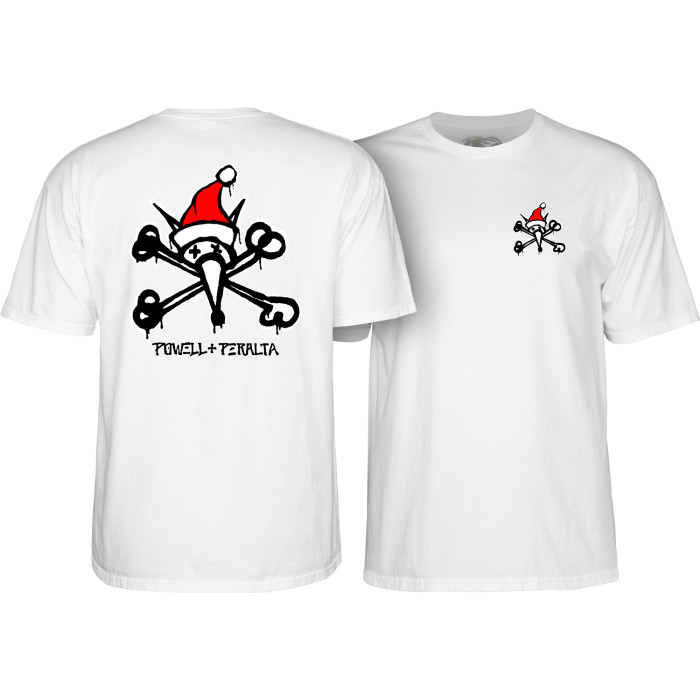 Powell Peralta Rat Bones Holiday '25 T-Shirt White - Skate One