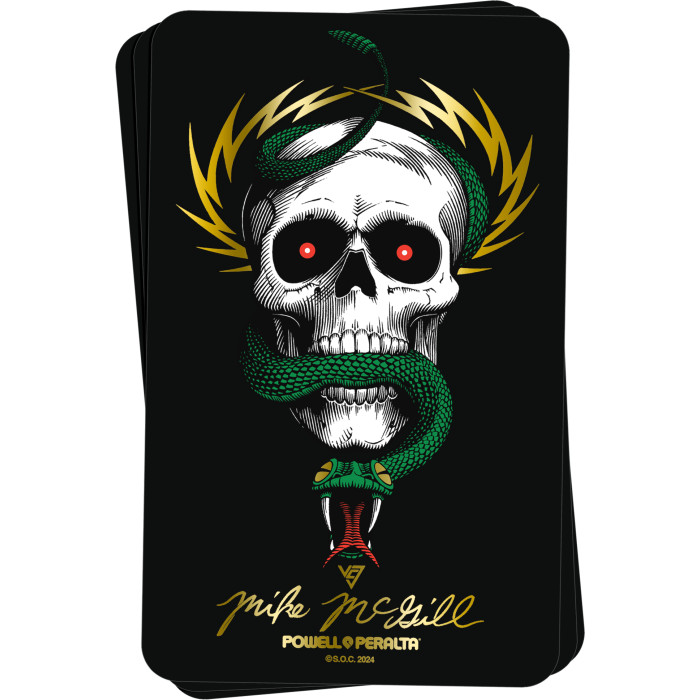 Powell Peralta Mike McGill McTwist 40th Ann. Sticker 10pk - Skate One