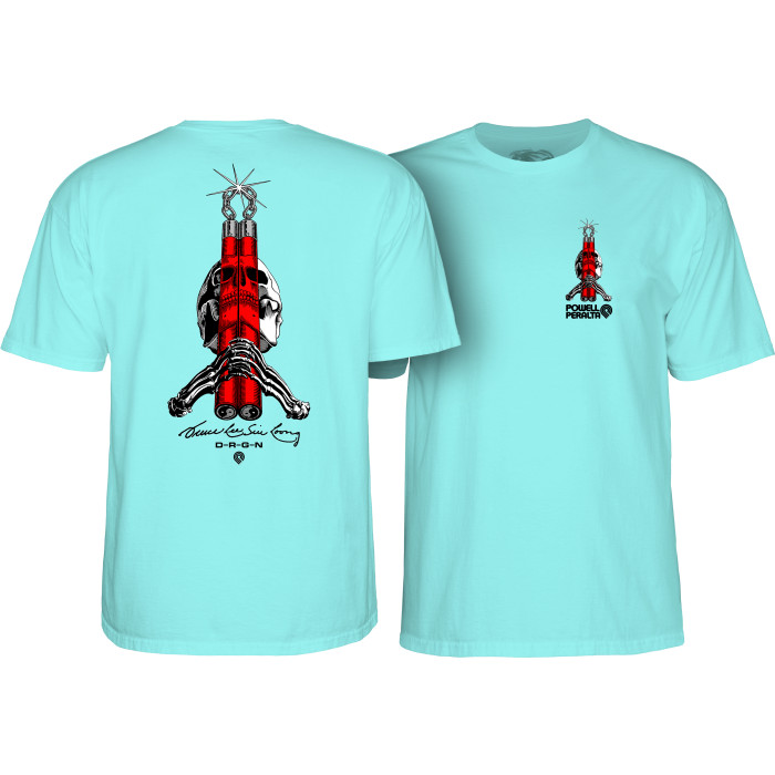 Powell Peralta Skull & Nunchucks Bruce Lee Collab T-shirt