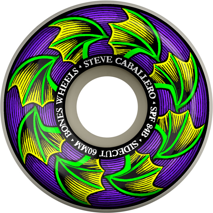 Bones SPF Caballero Bat Wings Skateboard Wheels - Thumbnail 3