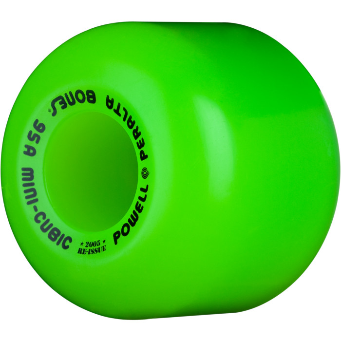 Powell Peralta Mini-Cubic Skateboard Wheels 64mm 95a - Green (4