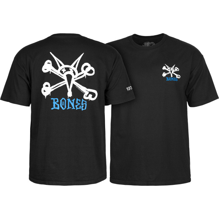 Powell Peralta Rat Bones T-shirt - Black - Skate One
