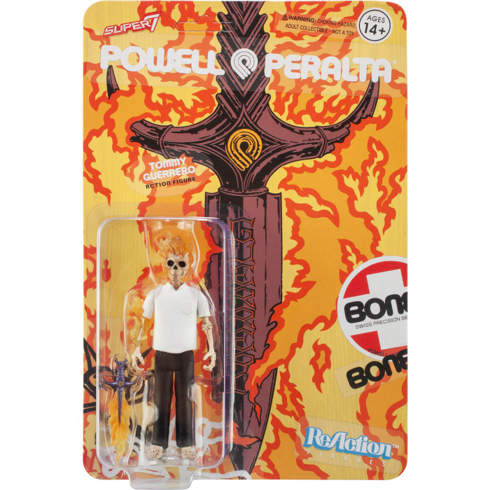 Powell Peralta Super 7 Collabo Action Figure Tommy Guerrero Wave 3