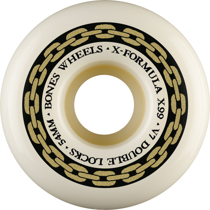 BONES WHEELS X-Formula Skateboard Wheels XF 54 V7 DOUBLE LOCKS X99