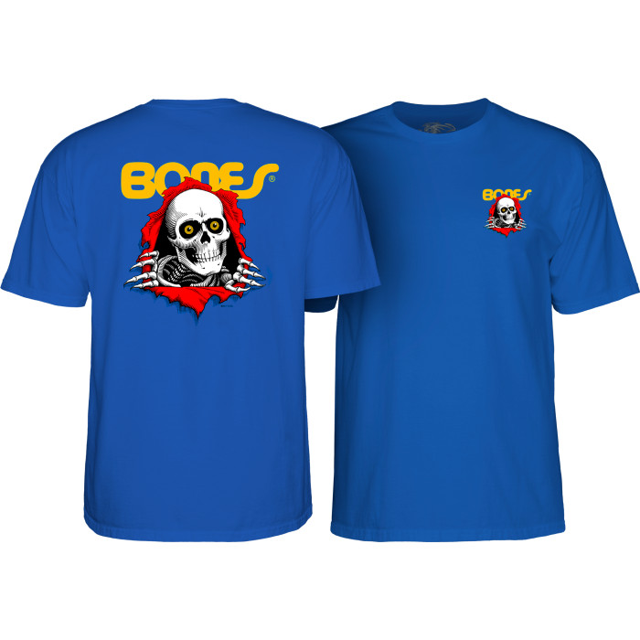 Powell Peralta Ripper Youth T-Shirt Royal Blue - Skate One