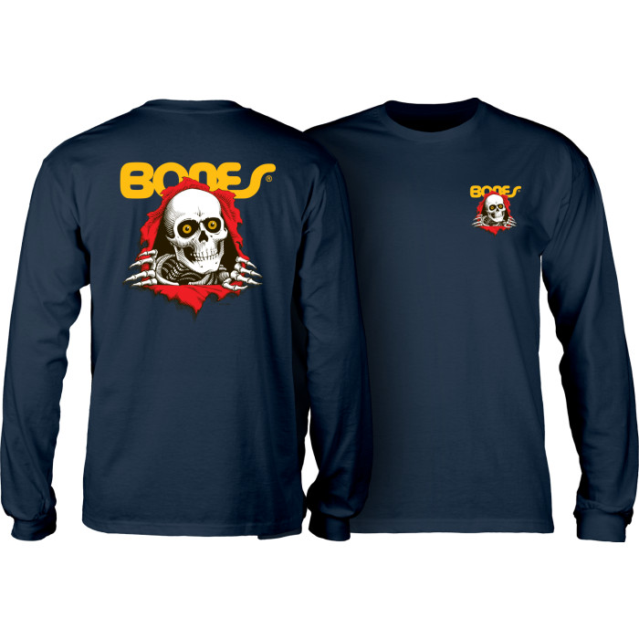 Powell Peralta Ripper L/S T-shirt - Navy - Skate One