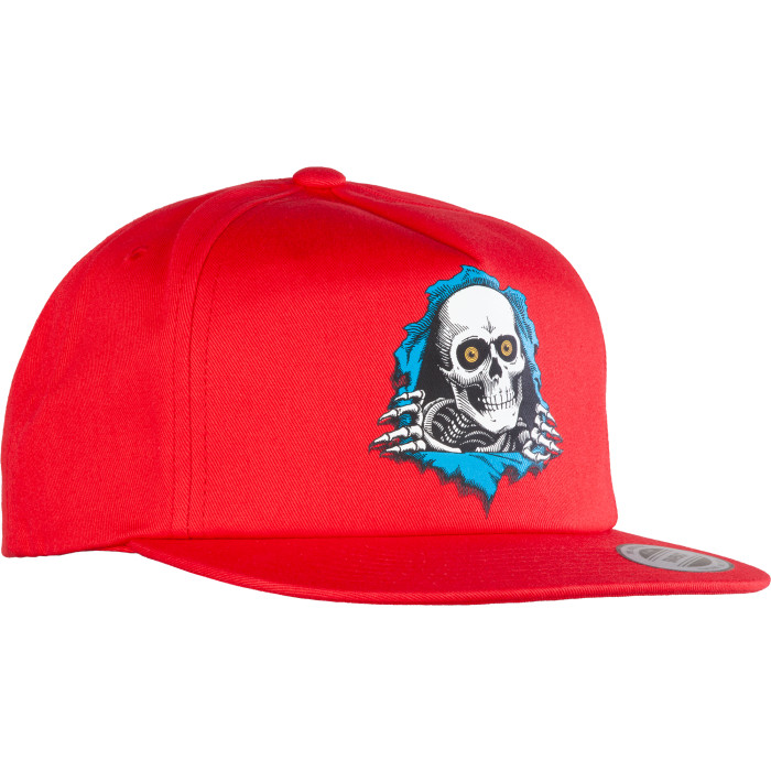 Powell Peralta Ripper Snapback Cap Red - Skate One