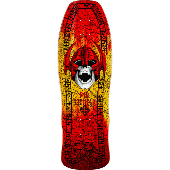 Powell Peralta Welinder Classic Skateboard Deck Red/Yellow Fade