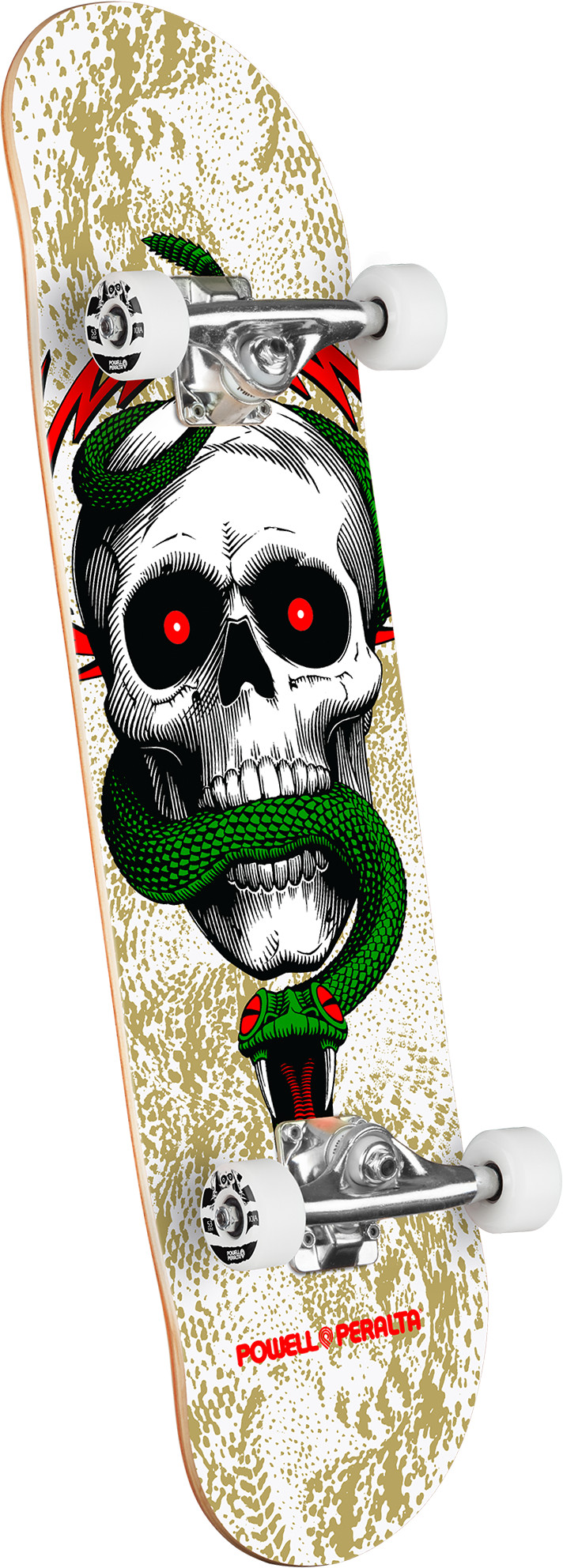 Powell Peralta Skull & Snake Birch Complete Skateboard White