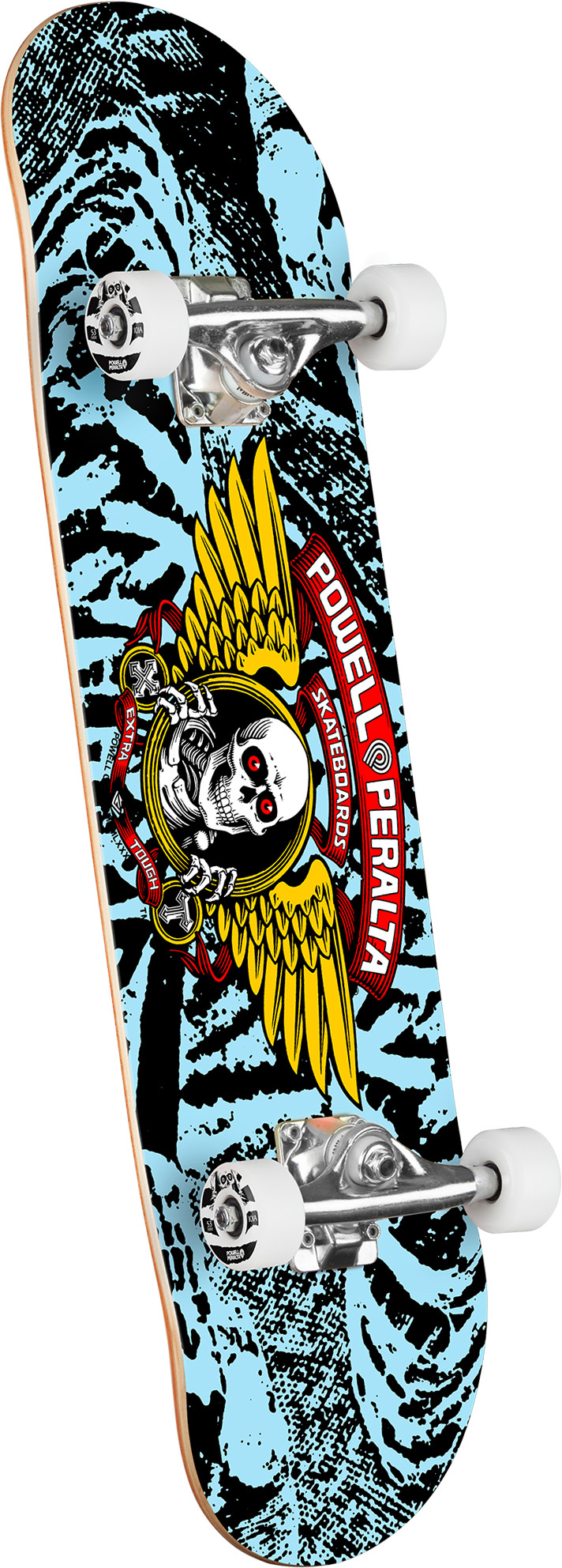 Powell Peralta Winged Ripper Birch Complete Skateboard Black/Light