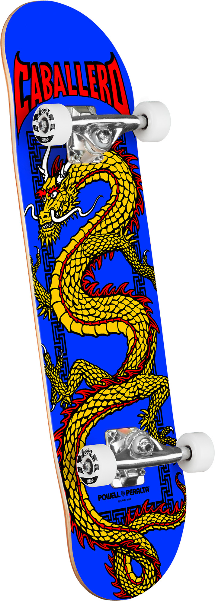 Powell Peralta Cab Chinese Dragon Birch Complete Skateboard Royal