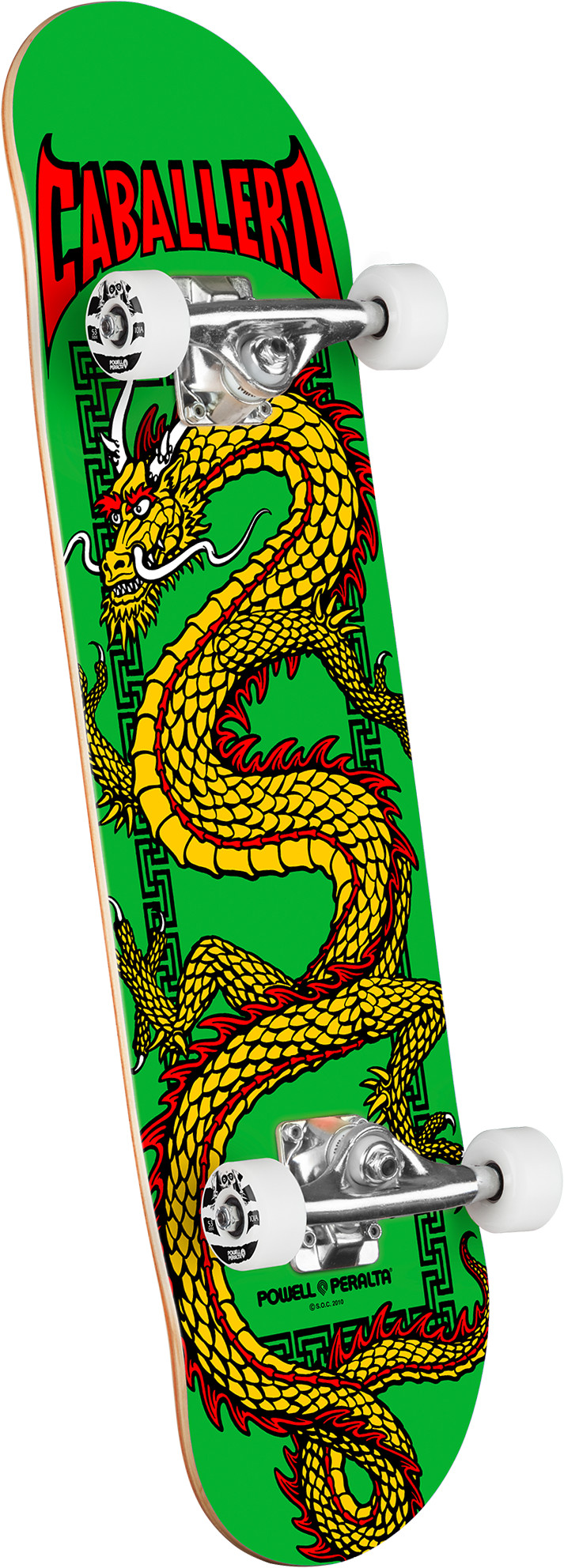 Powell Peralta Cab Chinese Dragon Birch Complete Skateboard Green