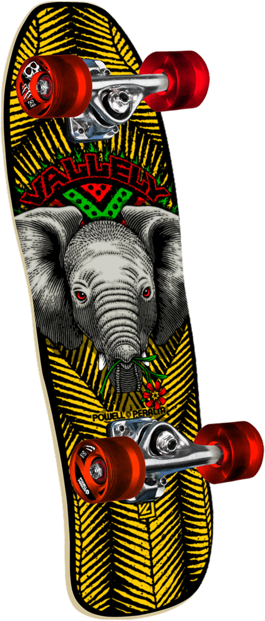 使用5回 powell peralta ミニクルーザー Powell Peralta Classic Cruiser Mike Vallely Baby Elephant Birch