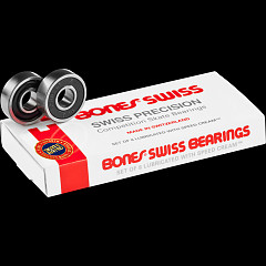 Bones&reg; Swiss Skateboard Bearings 8 pack