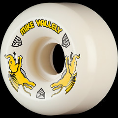 Powell Peralta Mike Vallely Pro Dragons 95A - V6 Symmetrical Shape - Medium Ride Patch - 56mm x 36mm 95A V6 Skateboard Wheels 4pk
