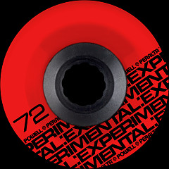 Powell Peralta Pro Kevin Reimer Downhill Experimental Skateboard Wheels Red 72mm 80A 4pk