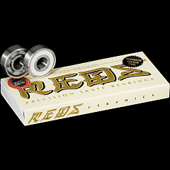 Bones&reg; Ceramic REDS&reg; Skateboard Bearings 8 pack