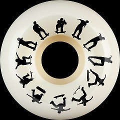 BONES WHEELS X-Formula Skateboard Wheels P-Rod SW Heel 54mm V5 Sidecut X95 4pk