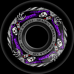 BONES WHEELS X-Formula Skateboard Wheels Hoban Reaper 53mm V6 Wide-Cut X99 Blk 4pk