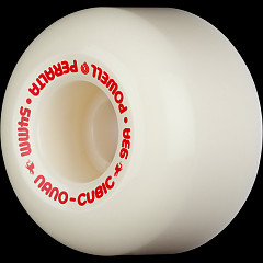 Powell Peralta Nano-Cubic 93A - Asymmetrical Shape - Medium Ride Patch - Offset Bearing - 54mm x 36mm 93A Skateboard Wheels 4pk