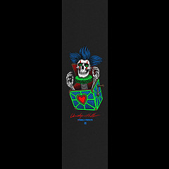 Powell Peralta Chris Hiett Skull Grip Tape Sheet 9 x 33